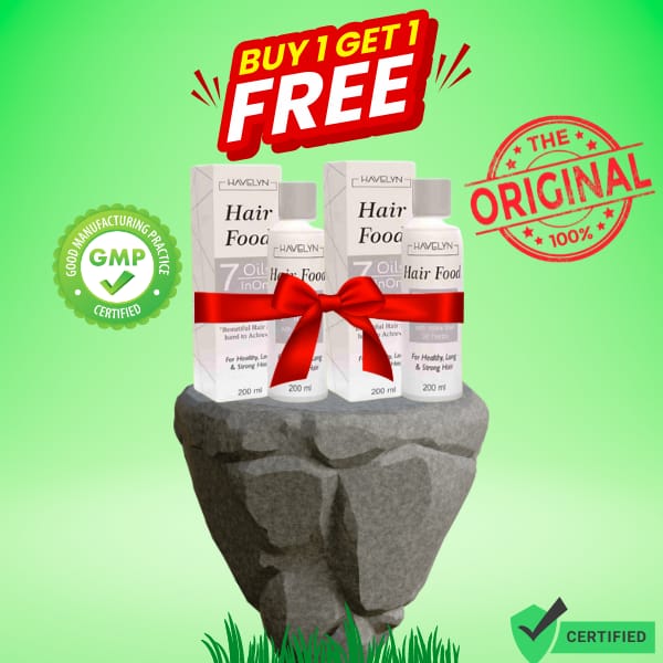 Buy One Get One Free Havelyn Hair Food Oil For Hair Nourishing Moisture 7 IN 1 OILS