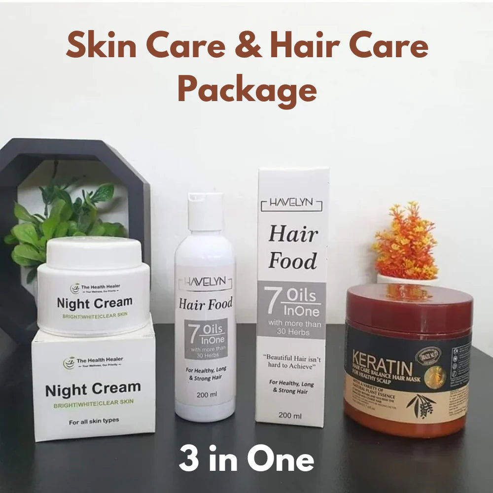 Skin Care & Hair Care Package